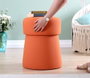 Atelier Del Sofa Puf Naranja Beans